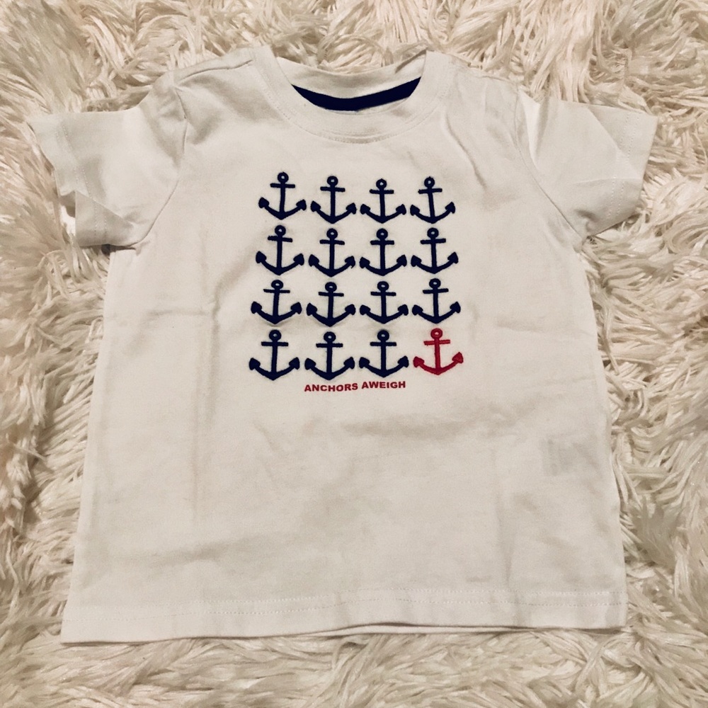 Janie and Jack Anchor Tee